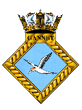 Wappen von HMS Gannet