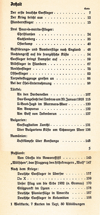 Inhaltsverzeichnis Buch 6